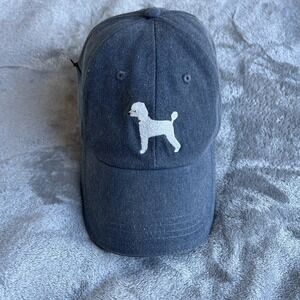 White Poodle Your Breed zip pocket Strapback Baseball Hat Cap Adjustable